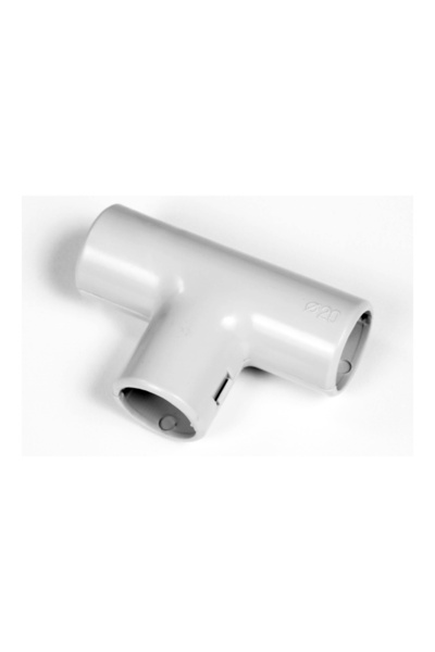 Danex Σύνδεσμος Τ για άκαμπτο σωλήνα ø25mm – |   37-20003-025, πλαστικό, καμπ...