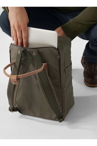Fjällräven Fjallraven Kanken Nr. Rucsac 2 laptopuri 15 - maro teracotă