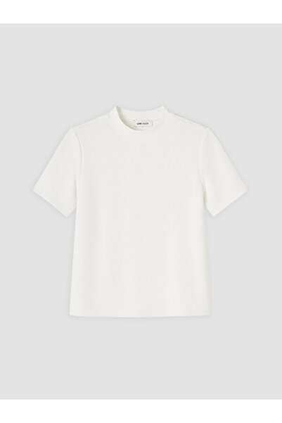 LC Waikiki Rmz Gi̇yi̇m Farkiyla Soft Touch Women's T-Shirt