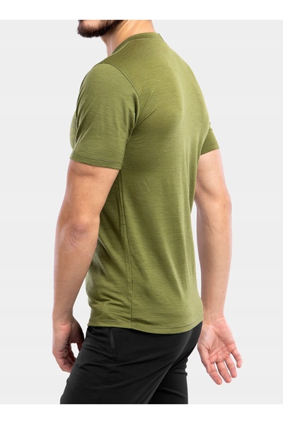 NO BRAND Tricou merino Sensor Merino Active PT Tee S/S - safari track XXL