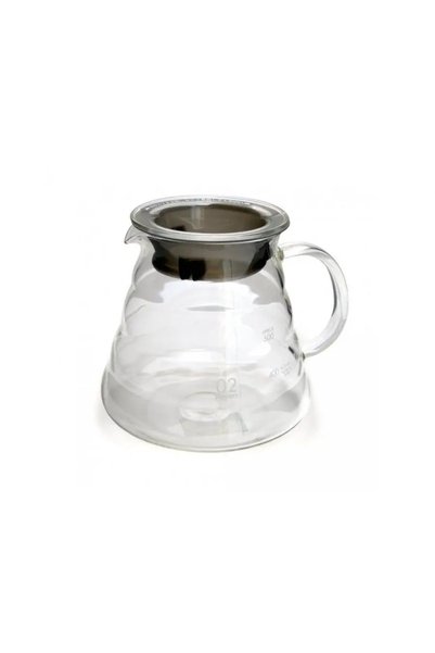 NO BRAND Cană de sticlă pentru cafea Hario V60-02, 600 ml