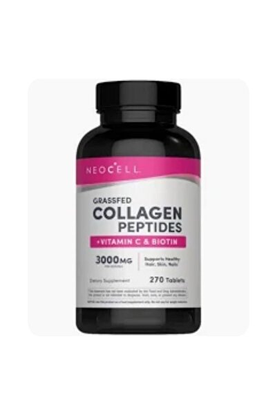 Neocell Grassfed Collagen Peptides Vitamin C & Biotin 270 Tablets
