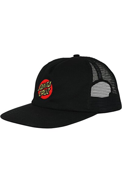 Santa Cruz Embr Blk Snapback Hat