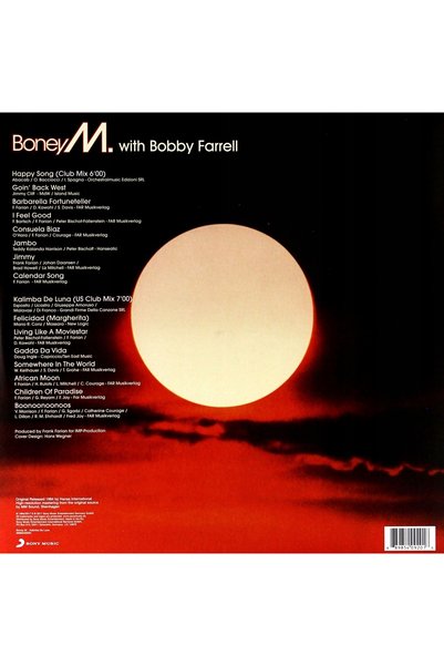 NO BRAND ++ BONEY M. Kalimba De Luna (1984) LP