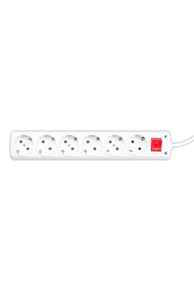 Danex Extension Cord 6 Sockets with Switch 3x1mm² 1.5m – | Br-1566-15, Borsan...