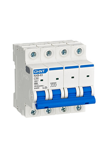 chint Διακόπτης κυκλώματος 50Α 4P 6KA C50, Chint