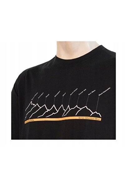 NO BRAND Bluză termică cu mânecă lungă Sensor Merino Air PT Tee - negru L
