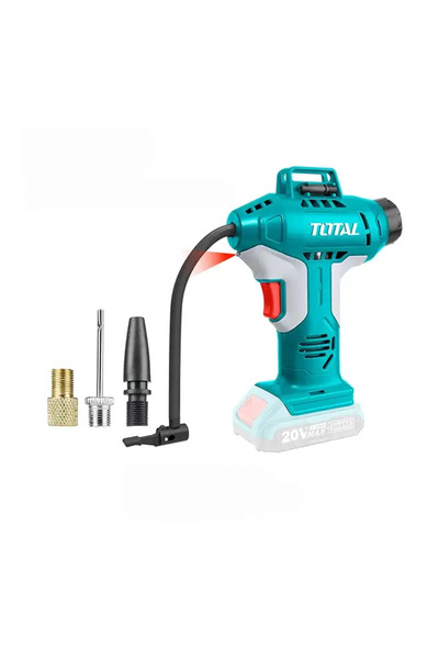 Total Tools ضاغط هواء محمول بقوة 20 فولت
