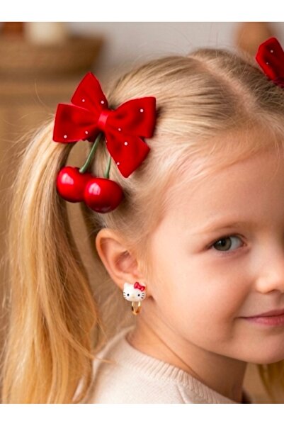 studyosercan2 Red Bow Children's Buckle Set of 2