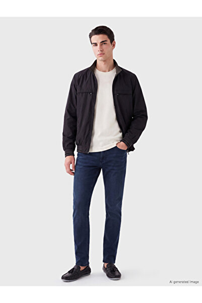 LC Waikiki I Standartkalıp Upright Roba Collar Men's Coat from Freezen Store