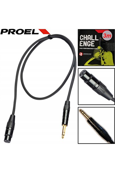 NO BRAND PROEL CHL210LU3 - CABLU JACK M - XLR F 3M