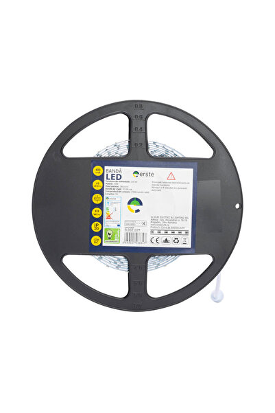 ERS TE Bandă LED 5x60 4.8W/m 2700k Ip20 5m/Rolă, Erste, Multicolor