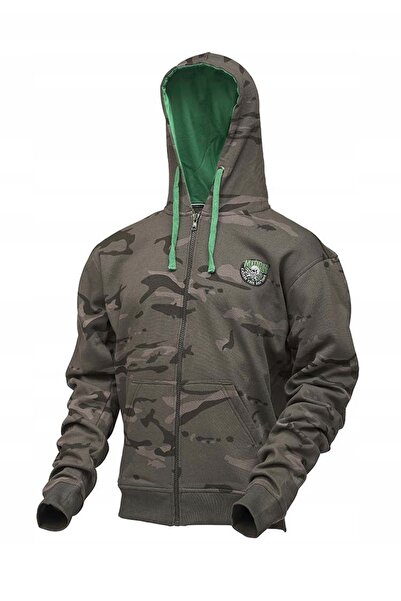 NO BRAND Bluza DAM Madcat Camofish cu glugă și fermoar L