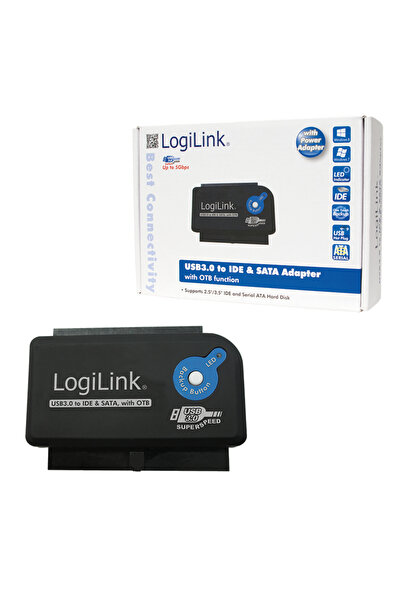 LogiLink Adaptor USB 3.0 la IDE/SATA cu funcție OTB
