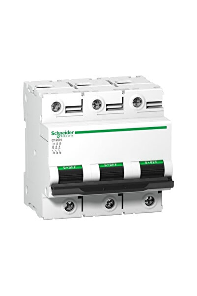 SCHNEIDER Αυτόματος διακόπτης 3P 100A καμπύλη C 10kA – |   A9N18367,