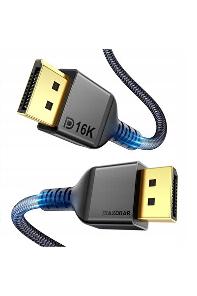 NO BRAND Cablu 3m DisplayPort 16K MAXONAR 2.1 DP 80 Gbps DP23