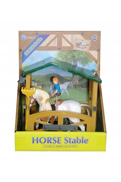 Swede SET FIGURINE PĂPUȘĂ ȘI CAL 2 PIESE