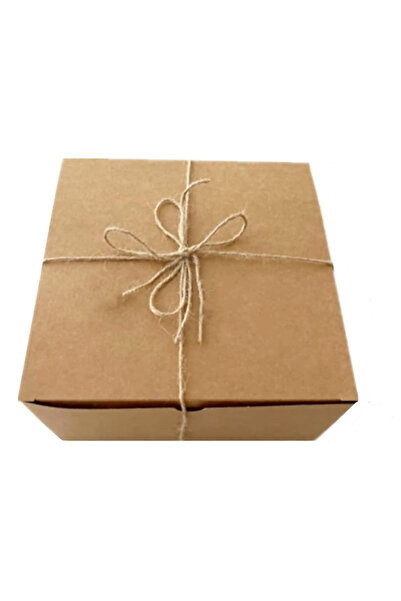 Guifier Set 15 cutii pentru cadouri Guifier, 20 x 20 x 10 cm, carton, maro