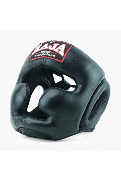 NO BRAND Casca de box RAJA BOXING Piele naturală neagră L