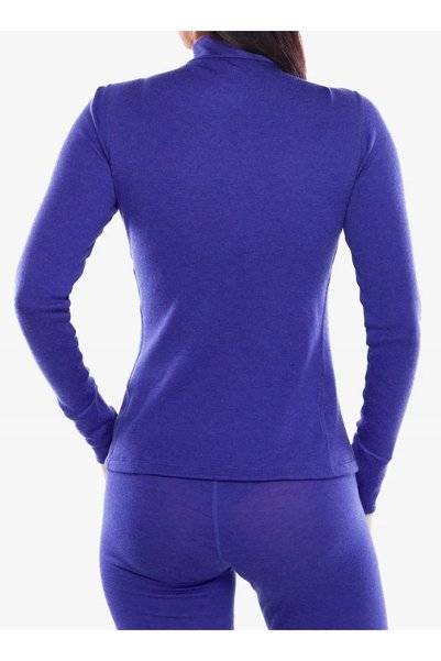 Odlo Merino 260 BL Top Turtle LS HZ Bluză termică de damă - skipper XS