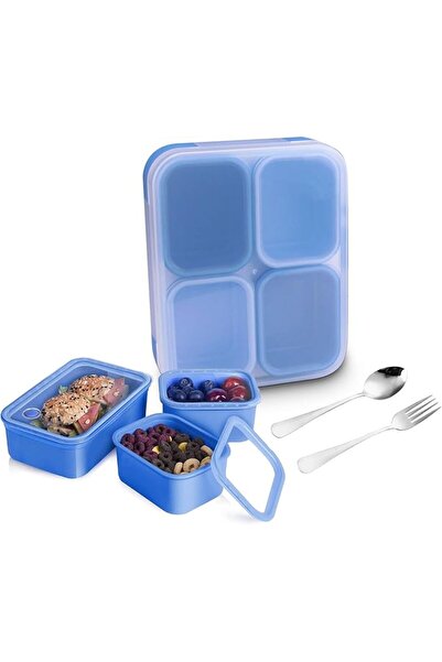 GENERAL Bpa Free Food Grade Material Lunch Box Bento Box with Cutlery High-En...