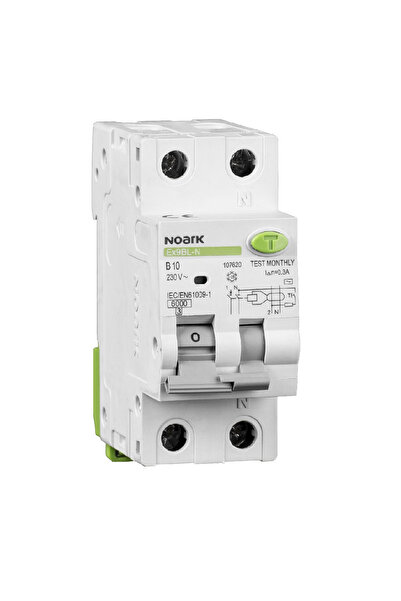 NOARK Residual Current Circuit Breakers Ex9bl-N 1p+n C40 30ma, 107634, Noark,...