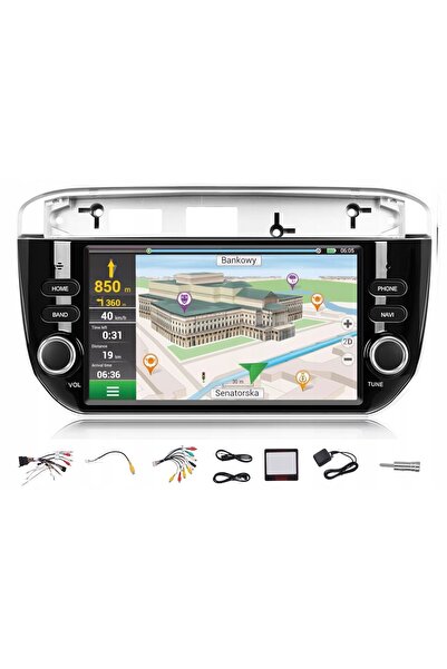 NO BRAND Navigație auto Radio CarPlay GPS Android FIAT PUNTO EVO LINEA 2012-2...