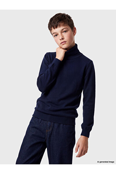 LC Waikiki Turtleneck Boy's Knitwear Sweater