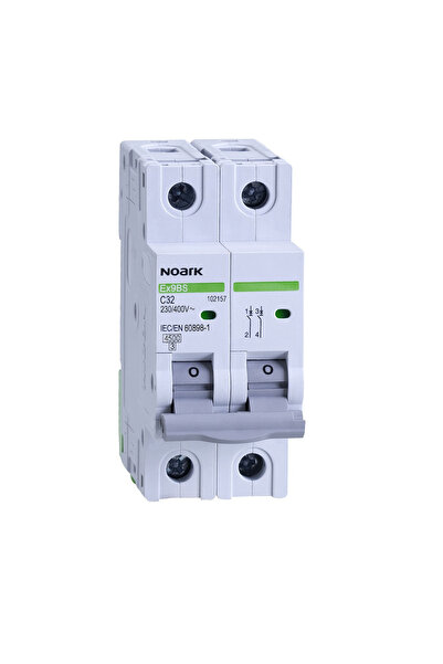 NOARK Mini circuit breakers Ex9BS 2P B25, 102066,