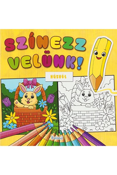 ROLAND Szinezz velunk! Husvet. Coloreaza cu noi. Pastele