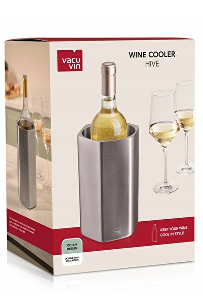 NO BRAND Răcitor de vin Vacu Vin Wine Cooler Hive din oțel inoxidabil