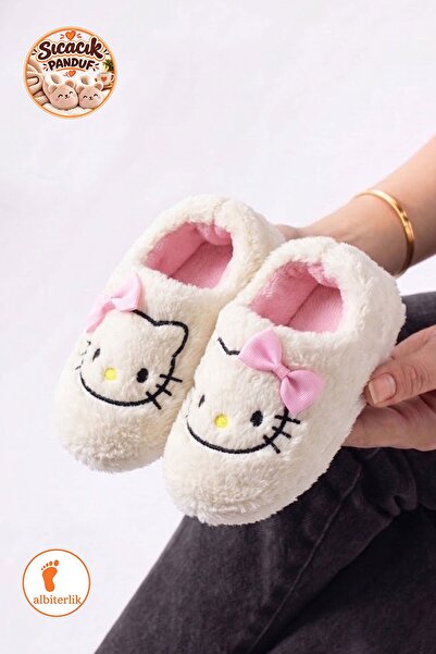 AlbiShoes Момичешки пантофи за дома, с памучна подплата, с фигурки на герои, ...