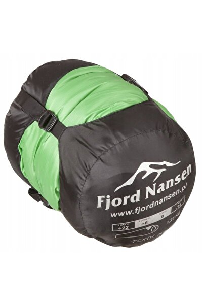 NO BRAND Sac de dormit Fjord Nansen Tokk XL 195L, culoare smarald