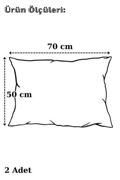 Dantelux 2 huse de pernă cu fermoar - Culoare Ecru (50x70 cm)