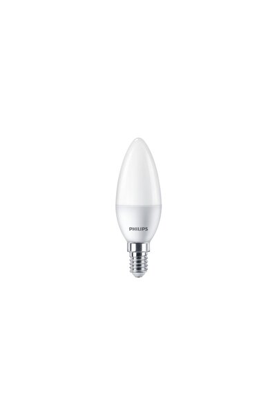 Philips Bec LED lumanare B35 5-40W E14 827, mat corepro,
