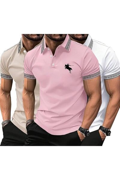 GENERAL Limeoo Fashionable Men's Polo T-Shirt