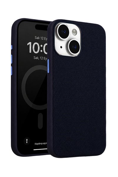 Fuchsia iPhone 14 Vero Magneticsave Cover Compatible with Apple - Blue