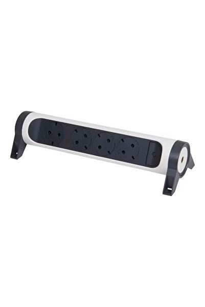 Legrand Grup rotativ 4 prize Schuko alb-gri – | 694544,