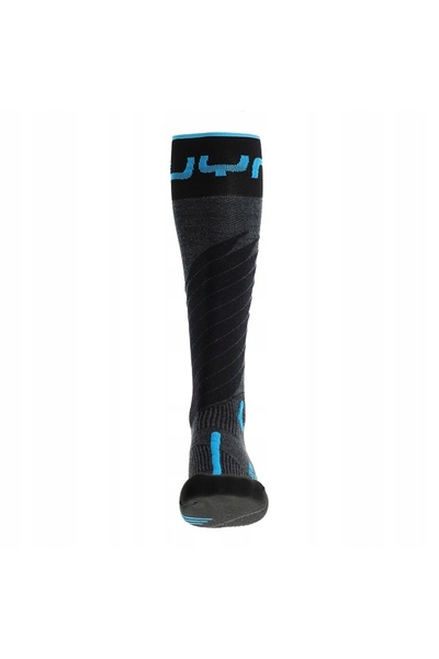 NO BRAND Șosete UYN Ski One Merino pentru bărbați - antracit/turcoaz 39-41