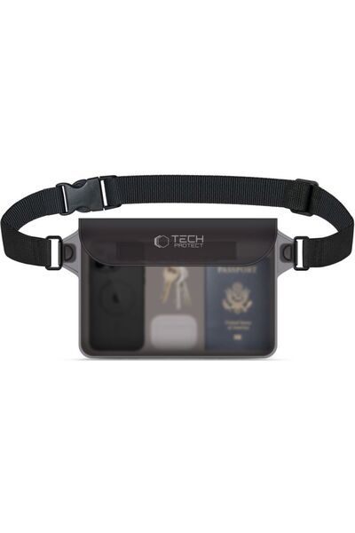 Tech-Protect Universal Αδιάβροχη Θήκη UWP10 Τσάντα Μέσης για Κινητά / Tablet ...
