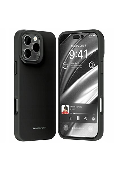 Mercury Pentru iPhone 16 Pro Max Husă de silicon MagSafe pură cu microfibră