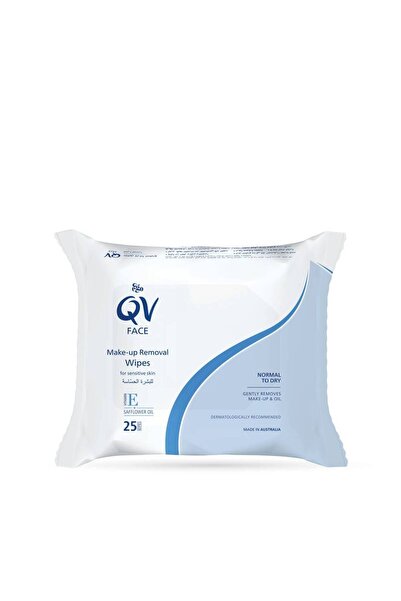 QV Cream مناديل إيجو كيو في لإزالة المكياج للوجه والعيون، 25 منديل