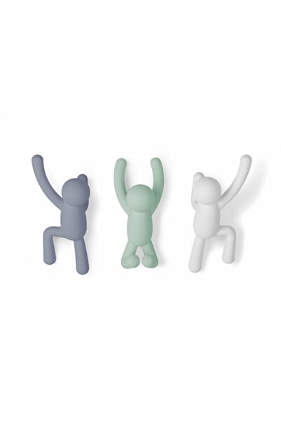 umbra Umeraș din plastic Buddy Hook, 7.6 x 16.5 x 7.6 cm, Multicolor/Opal
