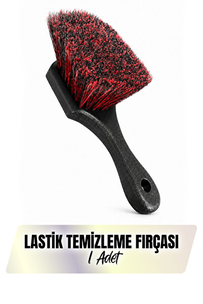 AutoFresh Lastik Paspas ve Davlumbaz Temizleme Fırçası Kısa Saplı Yoğun Kıllı...