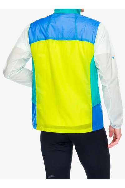 Patagonia Jachetă de alergare Houdini Stash 1/2 Zip Pullover - verde XL