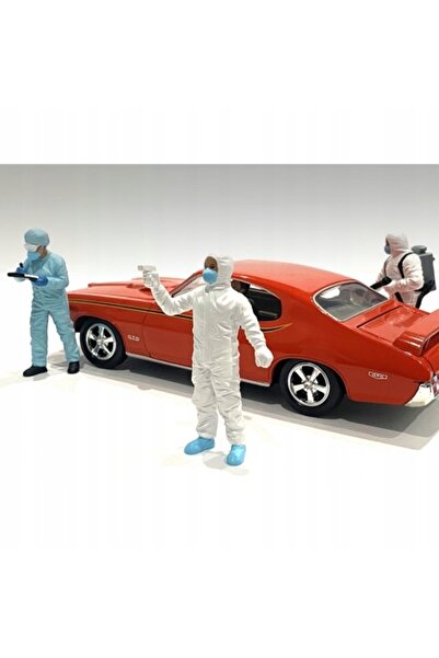 NO BRAND American Diorama Figurină Echipaj Hazmat - VI 1:18
