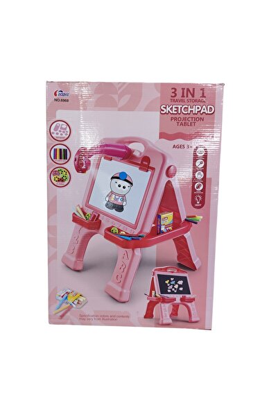 Generic Brand 3-in-1 Kids Educational Drawing Board and Projector Painting Ta...