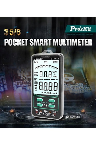 NO BRAND Multimetru universal, True RMS, Proskit, MT-1510