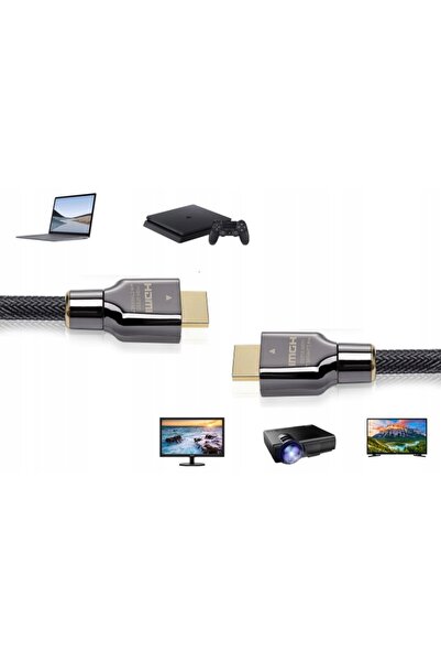 NO BRAND Cablu HDMI 2.1 EAGLELINE HQ 8k 4k 120Hz UHD HDR 2m