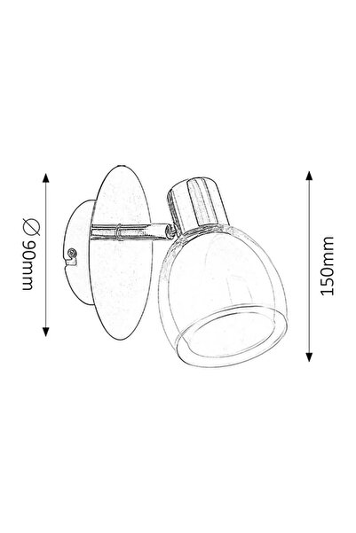 Rabalux DAVE 6835 Lampă reflectorizantă